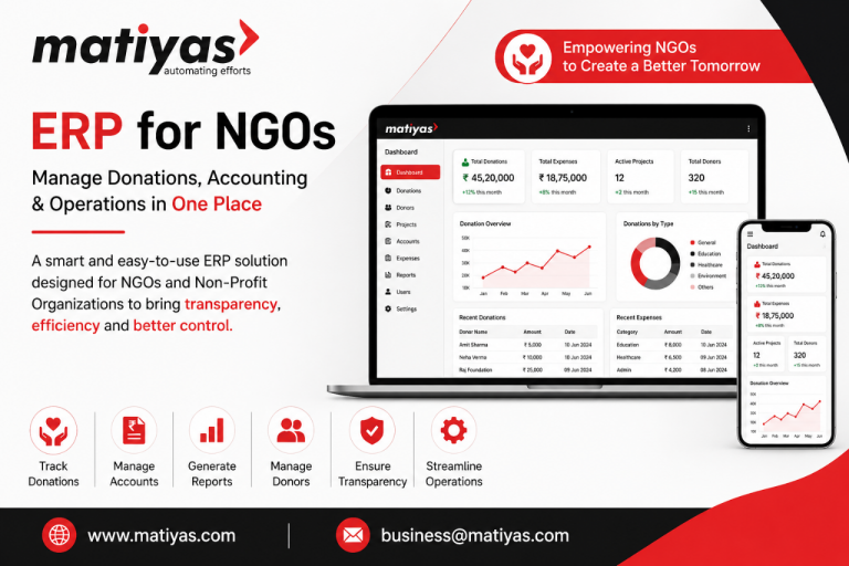 Streamline NGO Operations with ERP & Donation Management