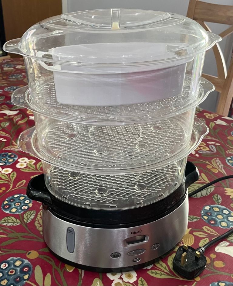 Bifinett 3-Tier Electric Food Steamer - Excellent Condition