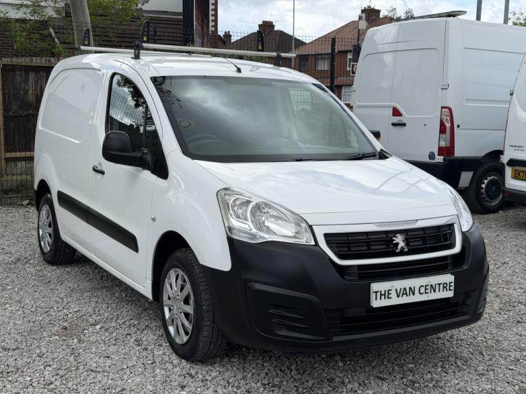 2018 Peugeot Partner PROFESSIONAL L1 (SWB) 1.6 BLUE HDI **EURO 6** [A/C] - NO VAT Panel Van Diese...