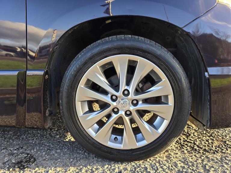 2010 Toyota Vellfire G PURPLE 2.4 PETROL 2010(60) ULEZ FREE, 7 SEATERS MPV Petrol Automatic