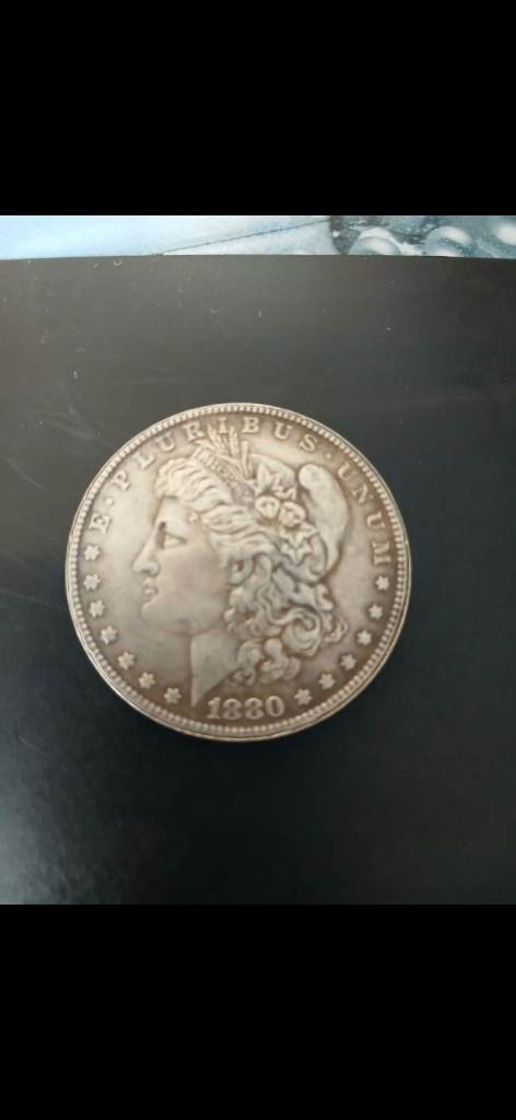 Morgan Silver Dollar 1880 Old Coin