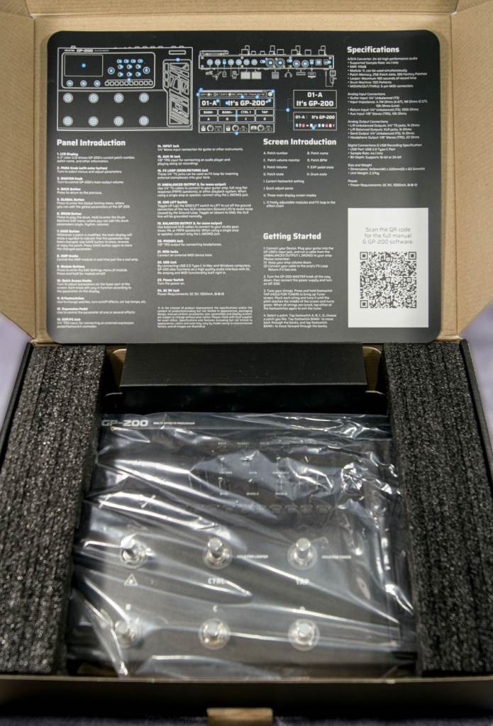 As new Valeton GP 200 Multi Effects FX pedal for sale