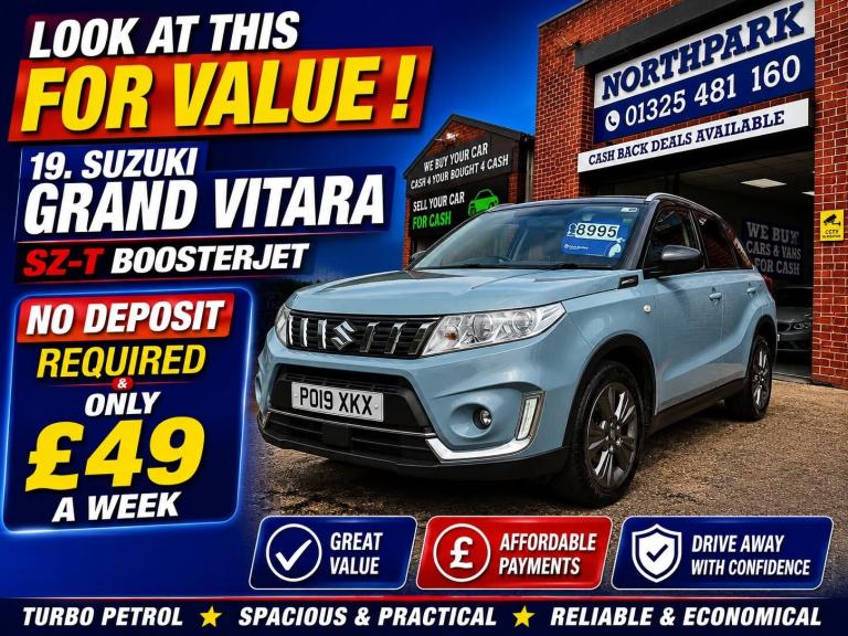 2019 Suzuki Vitara 1.0 Boosterjet SZ-T 5dr HATCHBACK Petrol Manual