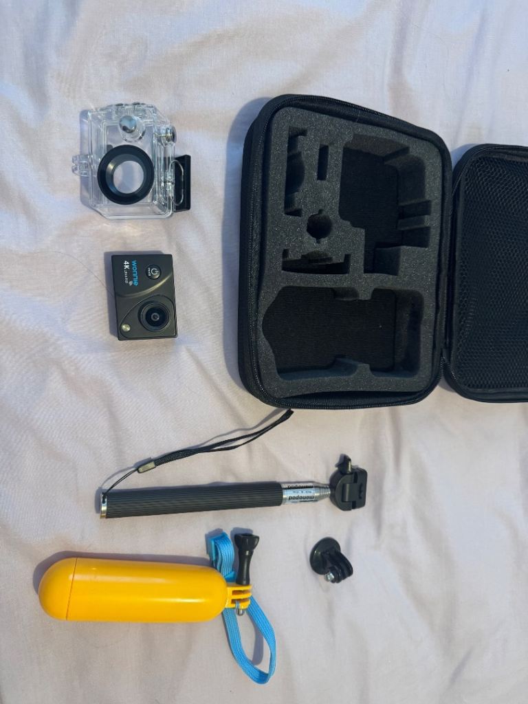 Wonnie 4K Ultra HD Action Camera with Accessories