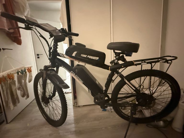 COLORWAY BK15 Electric Bike - 250W Power | 15Ah Battery X2 