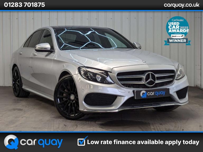 2017 Mercedes-Benz C Class 2.1 C250 D AMG Line Premium+ Auto 4dr Saloon Diesel Automatic