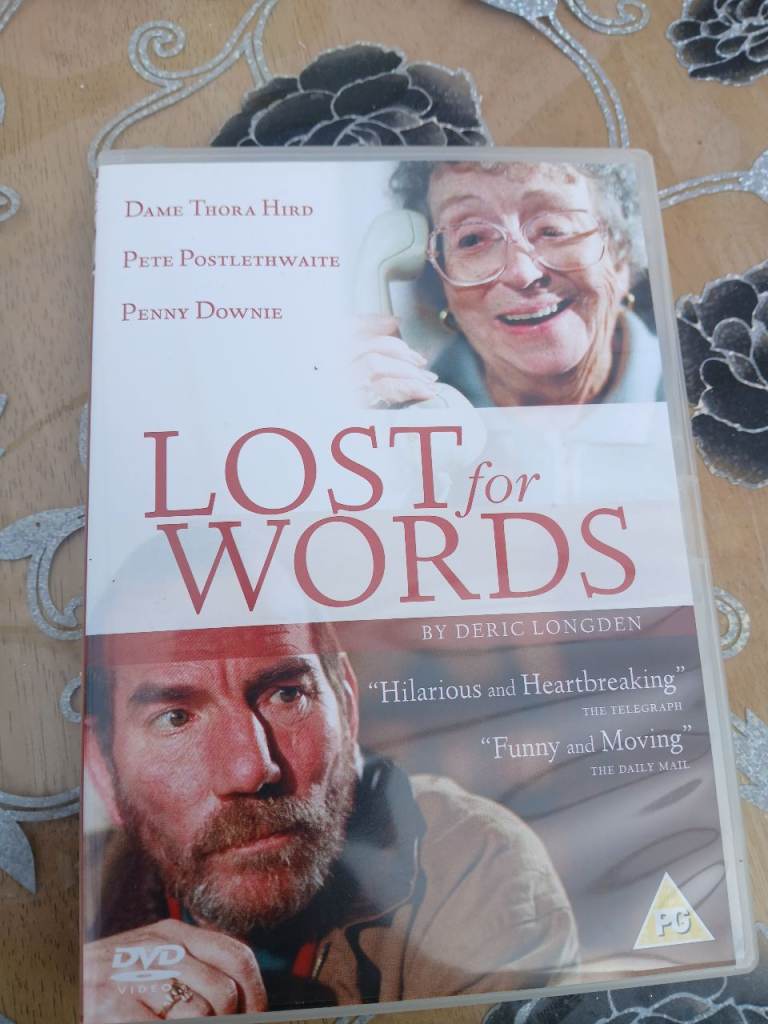 Lost for Words DVD - Drama with Thora Hird and Pete Postlethwaite