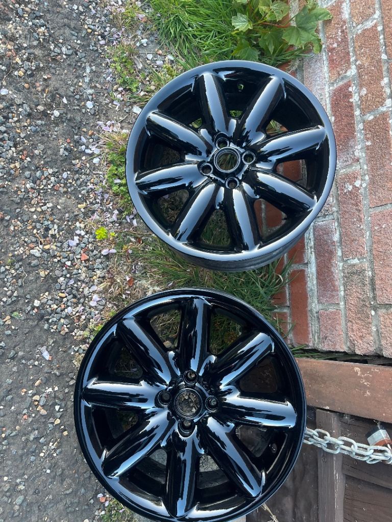 MINI R50 R52 R53 17" Silver ONE COOPER and S 8 Spoke R85 Alloy Wheels Rim 1512352