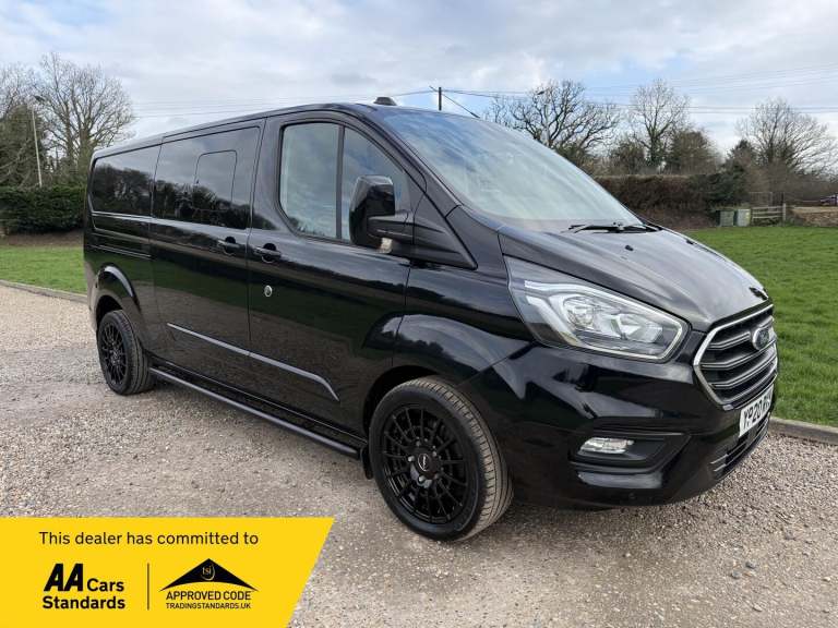 2020 Ford Transit Custom 2.0 EcoBlue 130ps Low Roof D/Cab Limited Van PANEL VAN DIESEL Manual