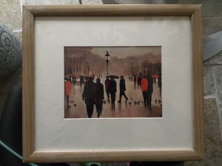 Framed Lorraine Christie print – Where We Once Walked.