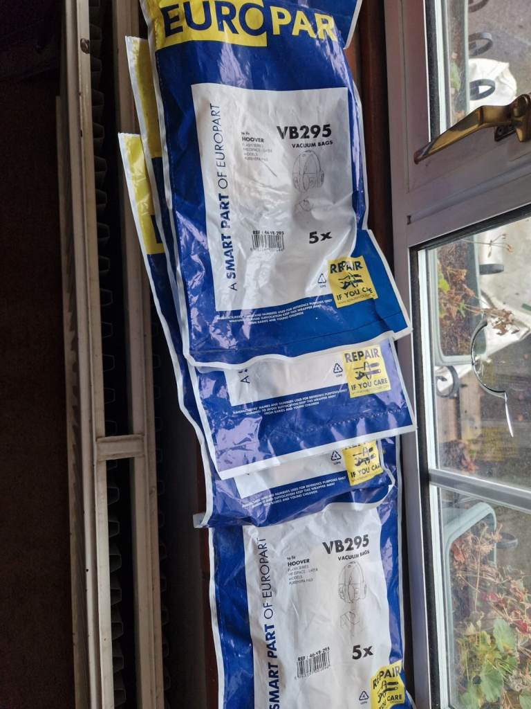 Hoover bags to fit Hoover Flash series  VB295