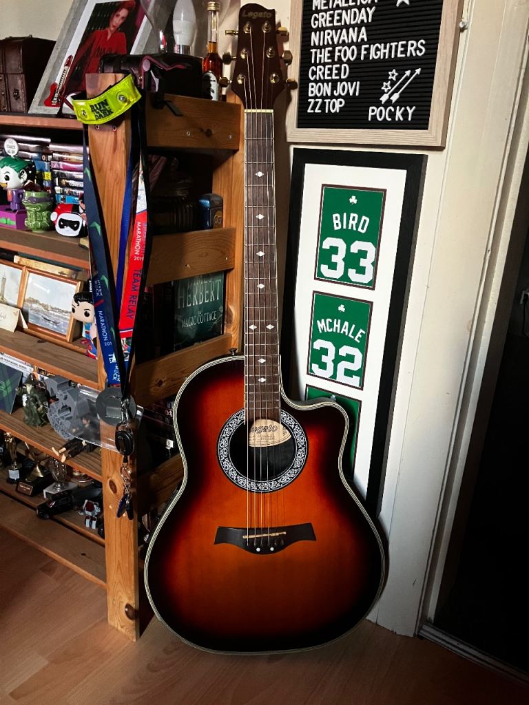 Legato semi acoustic guitar 
