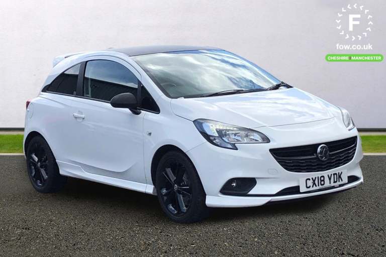 2018 Vauxhall Corsa 1.4T [150] White Edition 3dr Hatchback PETROL Manual