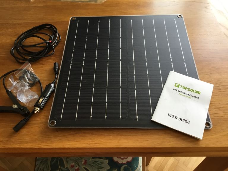 TOPSOLAR 20W Car Solar Charger