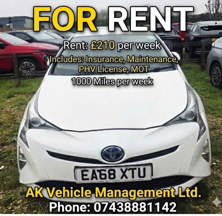 🚀 AK Vehicle Management Ltd – Premium Cars for Professional Drivers