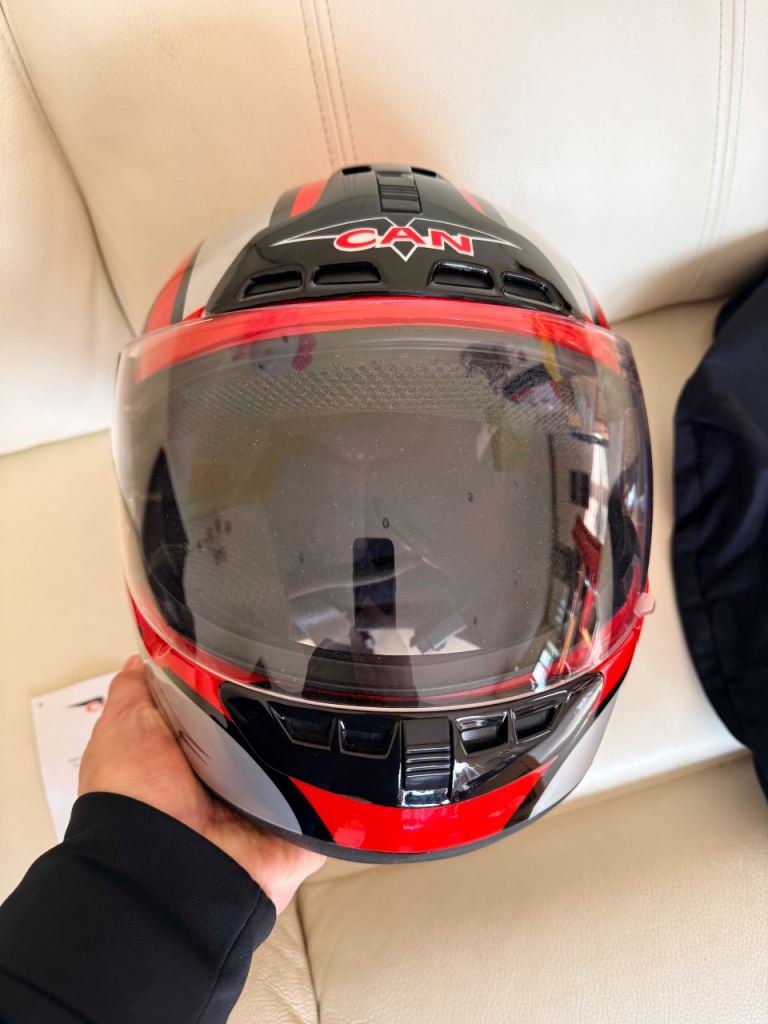 MOTORCYCLE MOTORBIKE SCOOTER HELMET SIZE EXTRA SMALL 
