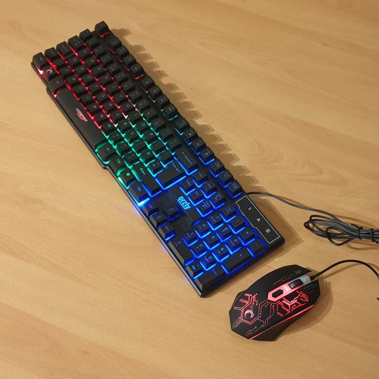 New Orzly gaming keyboard, mouse and mouse mat