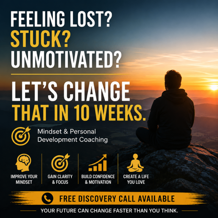 Feeling Lost? Stuck? Unmotivated? Let's Change That In 10 Weeks