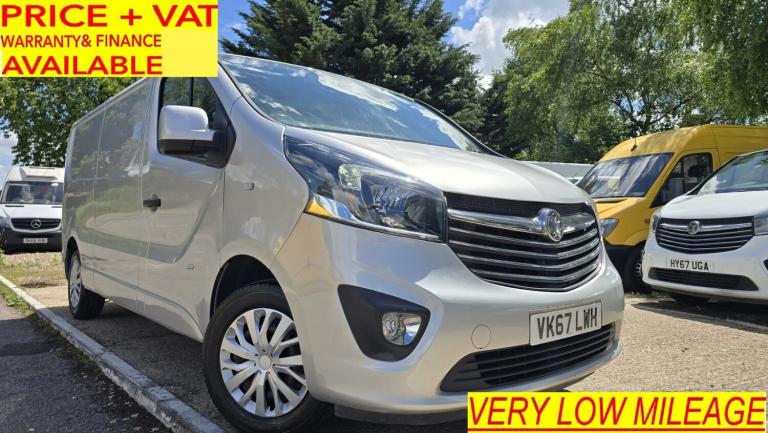 2017 Vauxhall Vivaro  1.6 CDTi 2900 BiTurbo ecoTEC Sportive L2 LWB PANEL VAN Diesel Manual