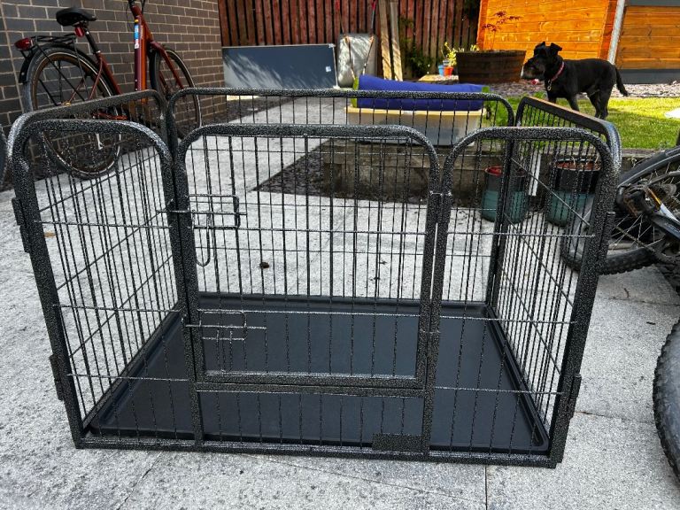 Dog Playpen/whelping pen. Open top crate. 