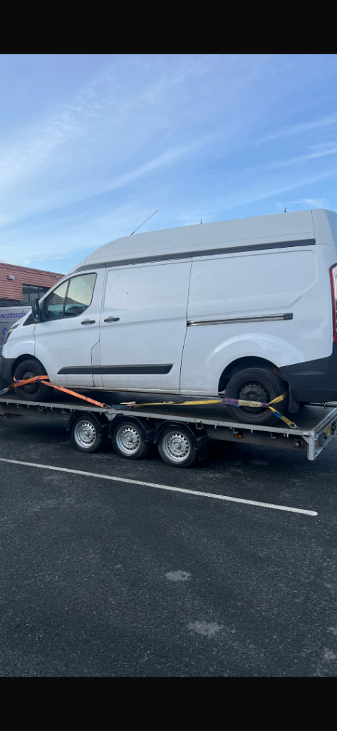 Trailer triple axel 16ft long x 6ft 6 in wide with winch new led lights all tyres & body great 