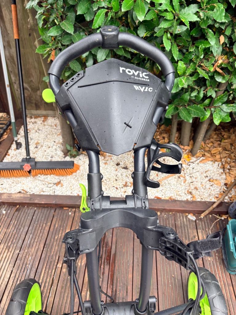 Never used Rovic RV1C Compact Golf Push Cart by Clicgear