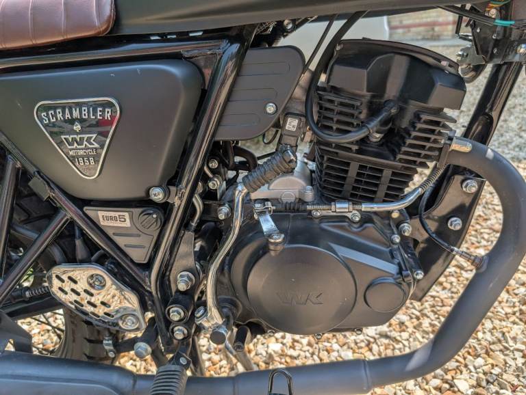 WK Bikes, SCRAMBLER, 2022, 125 (cc)