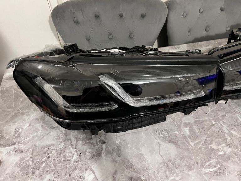 Bmw 5 Series G30 lci right headlight shadow edition 