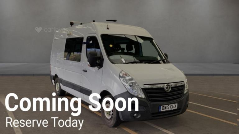 2019 Vauxhall Movano L2H2 F3500 CDTI Panel van Diesel Manual
