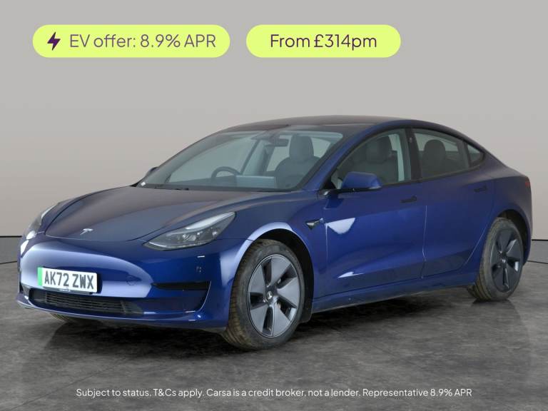2022 Tesla Model 3 RWD 4dr Auto SALOON ELECTRIC Automatic