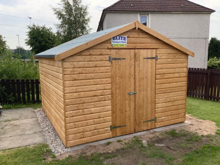 10X10 Workshop 20mm Log SUPPLIED & FITTED 