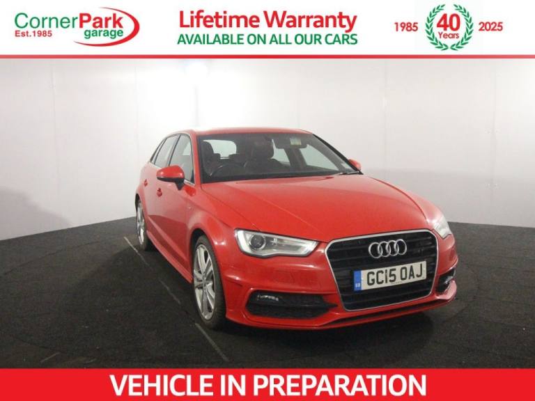 2015 Audi A3 1.4 TFSI 125 S Line 5dr S Tronic HATCHBACK PETROL Automatic