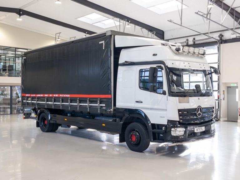 2023 (73) MERCEDES-BENZ ATEGO 1221 4X2 CURTAINSIDE SLEEPER CAB