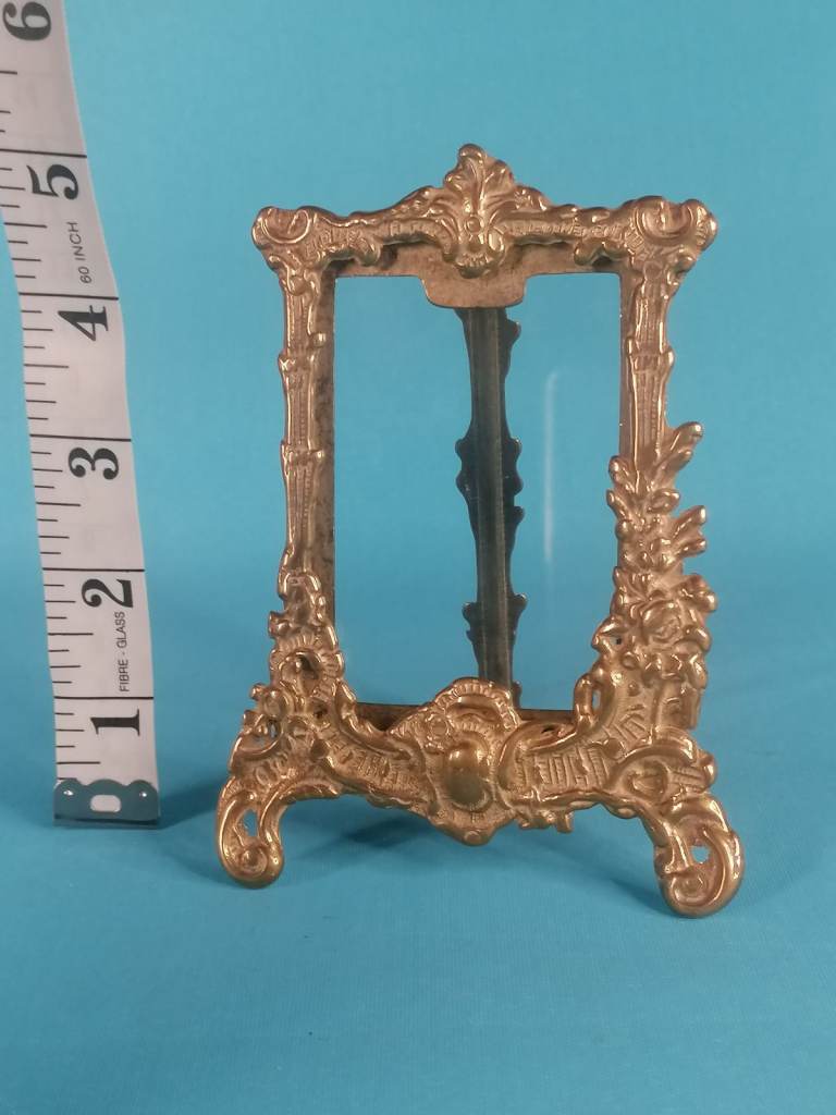Vintage Brass Renaissance Style Baroque Picture Frame