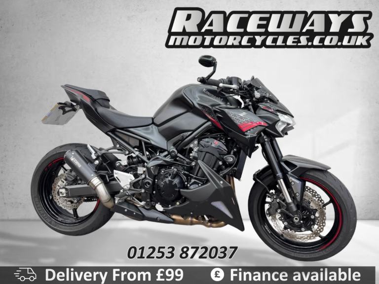 KAWASAKI Z900 2020 20 REG 23,701 MILES BLACK USED MOTORCYCLE 948CC