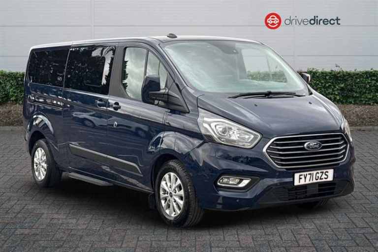 2021 Ford Tourneo Custom 2.0 320 EcoBlue Zetec Minibus Double Cab 5dr Diesel Auto L2 Euro 6 (s/s)...