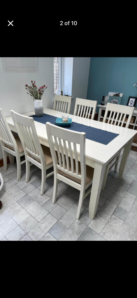 John Lewis extendable dining table 