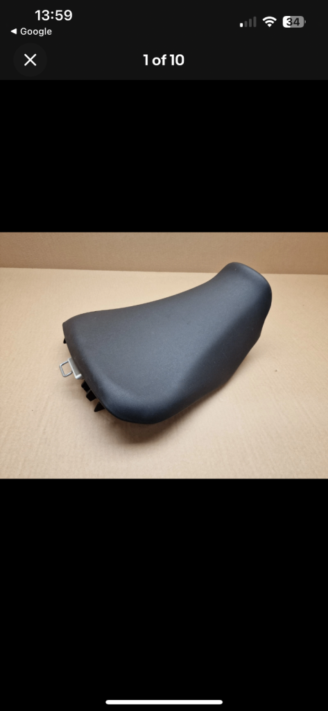 Yamaha Tracer ‘16 front seat