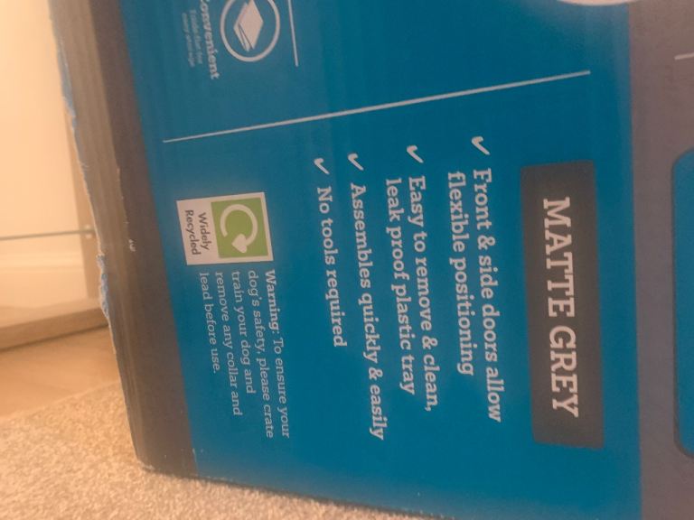 Brand new small dog cage.