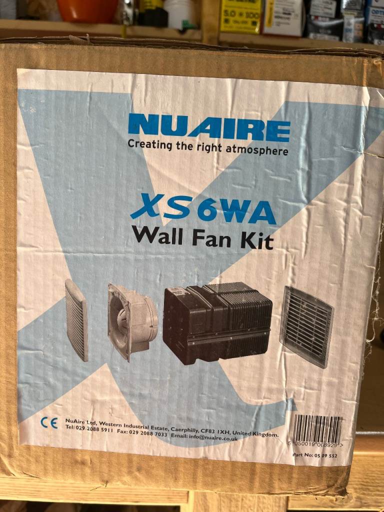 NUAIRE 150MM / 6 inch Extractor Fan