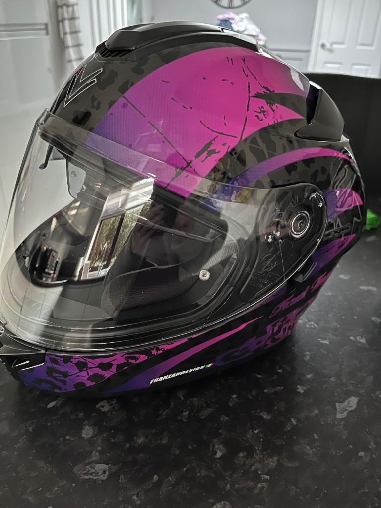 Ladies Frank Thomas Motorcycle Helmet