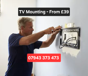 TV Wall Mounting / Handyman / Bracket Fitter / London