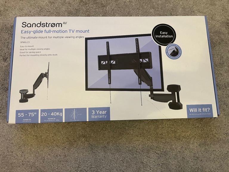 SANDSTROM TV MOUNT