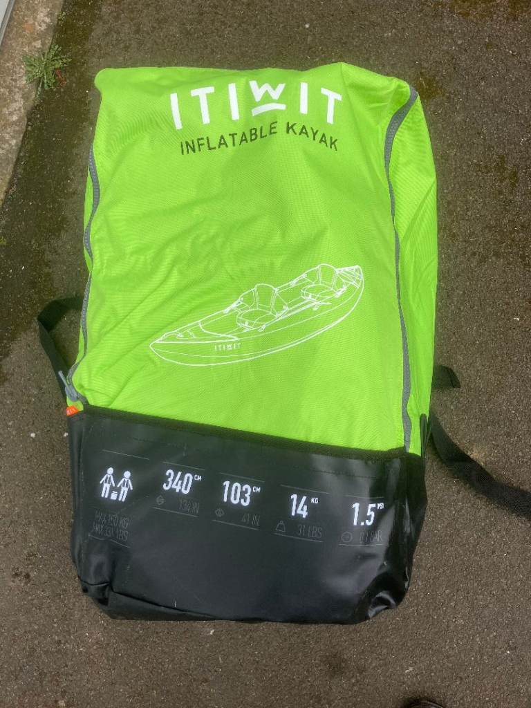 Decathlon Itiwit 2 person Inflatable Kayak