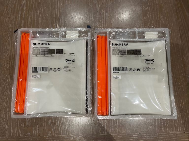 X2 Ikea summera office desk/filing cabinet document holders