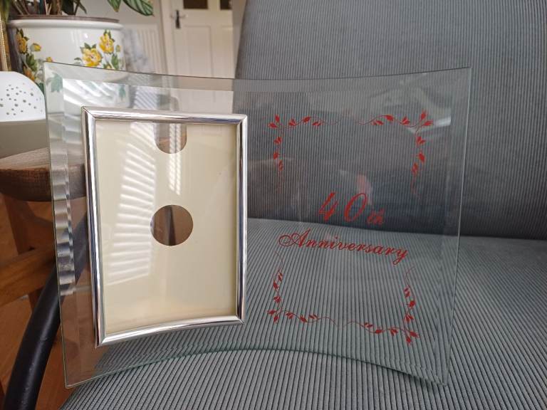 40th Anniversary Photo Frame