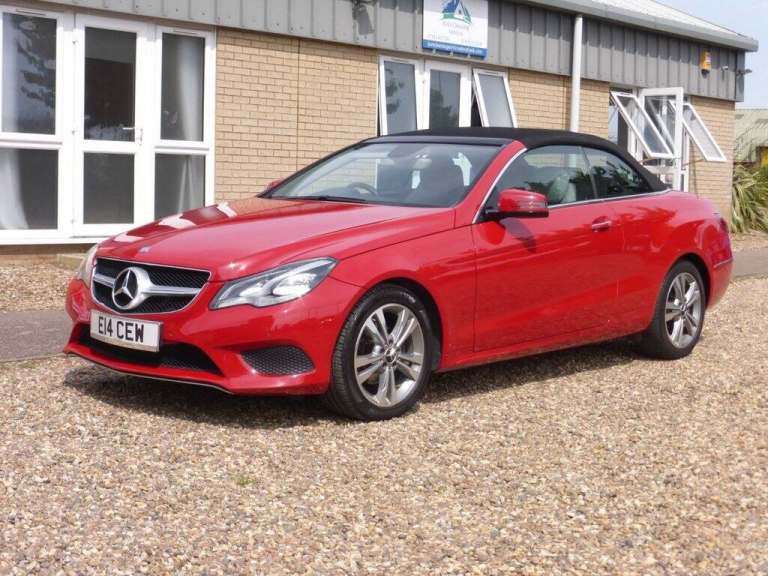 2014 E MERCEDES-BENZ E CLASS 2.1 E220 BLUETEC SE CABRIOLET 2DR DIESEL G-TRONIC+