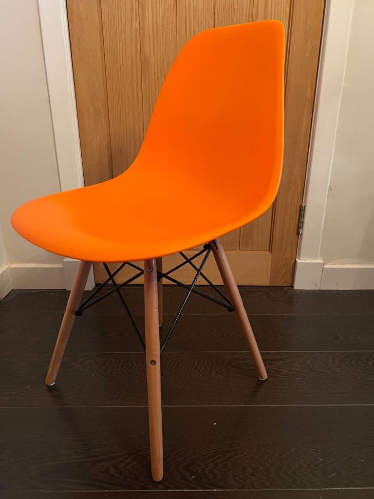 Two Eames style Eiffel dining lounge chairs £20 each