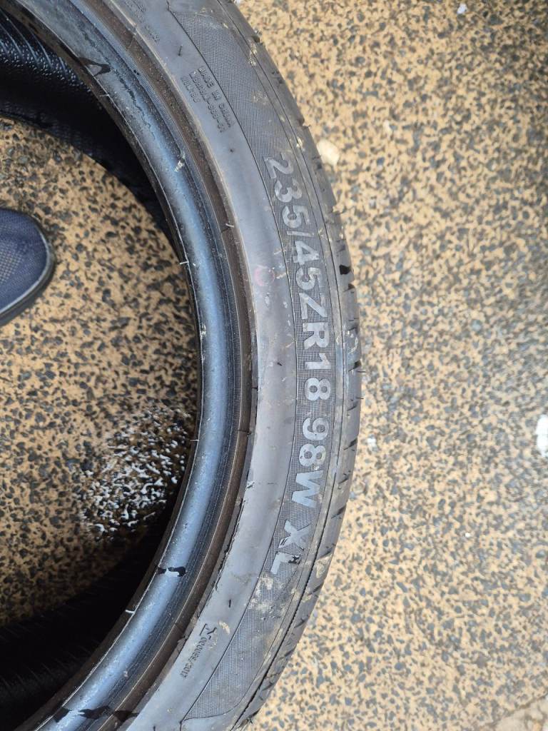 Part worn tyres