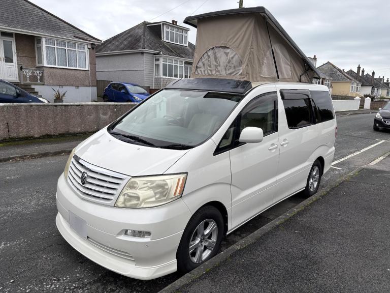2005 Toyota Alphard 4 Berth 5 Belt Pop Top Automatic Motorhome for sale
